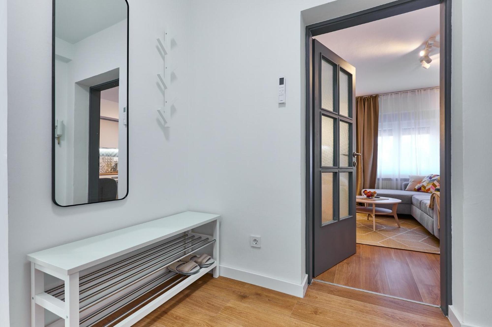 Apartman Maksimir Zagabria Esterno foto